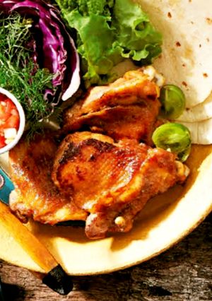 腸活美人！塩麹味噌漬けの鶏胸肉照り焼き-レシピのメイン写真