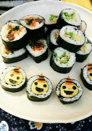節分✨簡単〜鬼っこ のり巻き✨-レシピのメイン写真