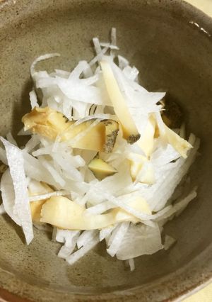 ニシ貝と大根のサラダ-レシピのメイン写真
