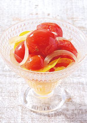 ミニトマトの黒酢マリネ-レシピのメイン写真