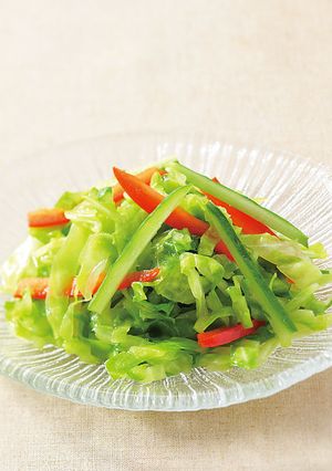 キャベツの中華風黒酢和え-レシピのメイン写真
