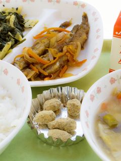節分豆きなこ黒糖ナッツ【葛尾村の給食】-レシピのメイン写真