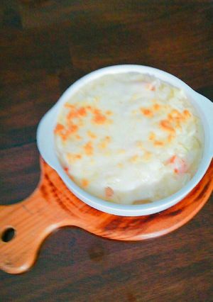 お餅と玉ねぎで☆簡単ホワイトソース-レシピのメイン写真