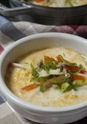 坦々スープ-レシピのメイン写真