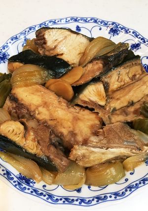 ブリのあら煮。フライパンで簡単(^^)♪-レシピのメイン写真