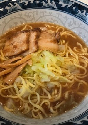 干しえびをミルして投入、えび味噌ラーメン-レシピのメイン写真