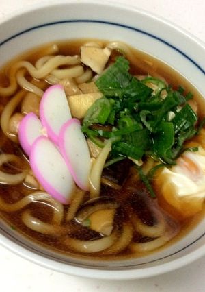 麺つゆで簡単！月見うどん-レシピのメイン写真