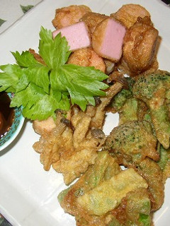 おさかなのソーセージと野菜の卵揚げ-レシピのメイン写真