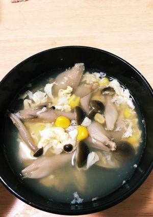 しめじと卵のスープ-レシピのメイン写真