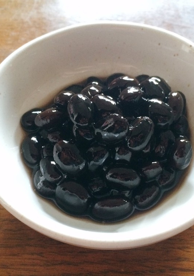 放置しておくだけ！ふっくら黒豆の作り方-レシピのメイン写真