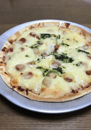 簡単！市販のピザを美味しく-レシピのメイン写真