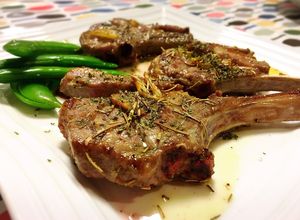 ラム肉はフライパンで簡単！ラムチョップ-レシピのメイン写真