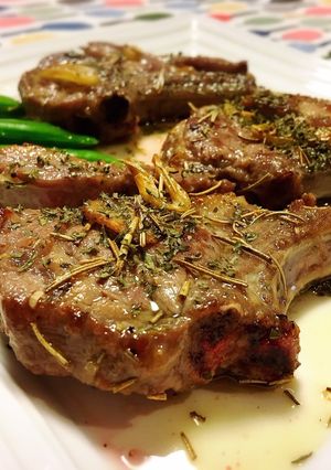 ラム肉はフライパンで簡単！ラムチョップ-レシピのメイン写真