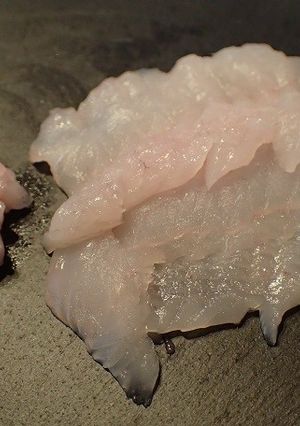 マコガレイの刺身（捌き方はこちらから）-レシピのメイン写真
