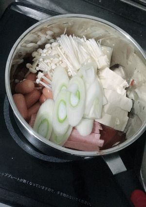 韓国の超簡単ブデチゲ♪-レシピのメイン写真