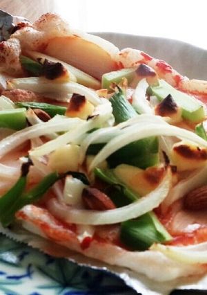 余った餅で♪乗っけて焼くだけ簡単ピザ-レシピのメイン写真