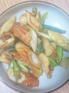 チクワの中華カレー炒め-レシピのメイン写真