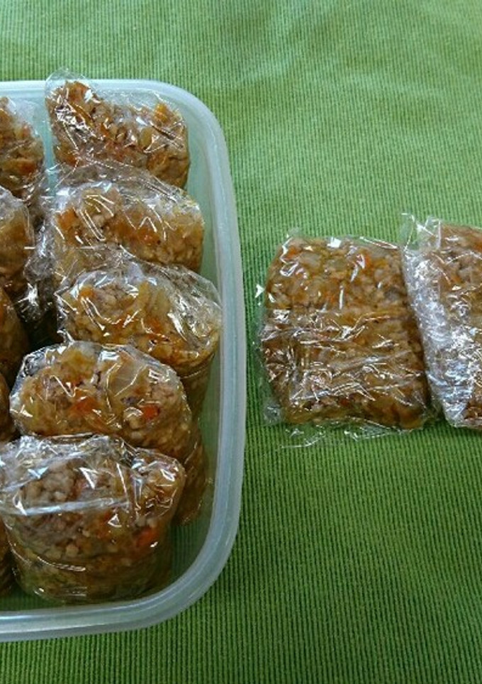 豚ひき肉と野菜の作りおき色々料理の素-レシピのメイン写真