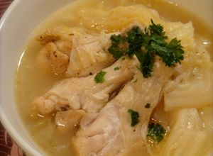 白菜大量消費♔手羽元ほろほろ煮スープ-レシピのメイン写真