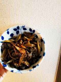 簡単、牛肉とゴボウのしぐれ煮★-レシピのメイン写真