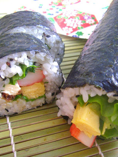節分に…!●恵方巻(太巻き)●-レシピのメイン写真