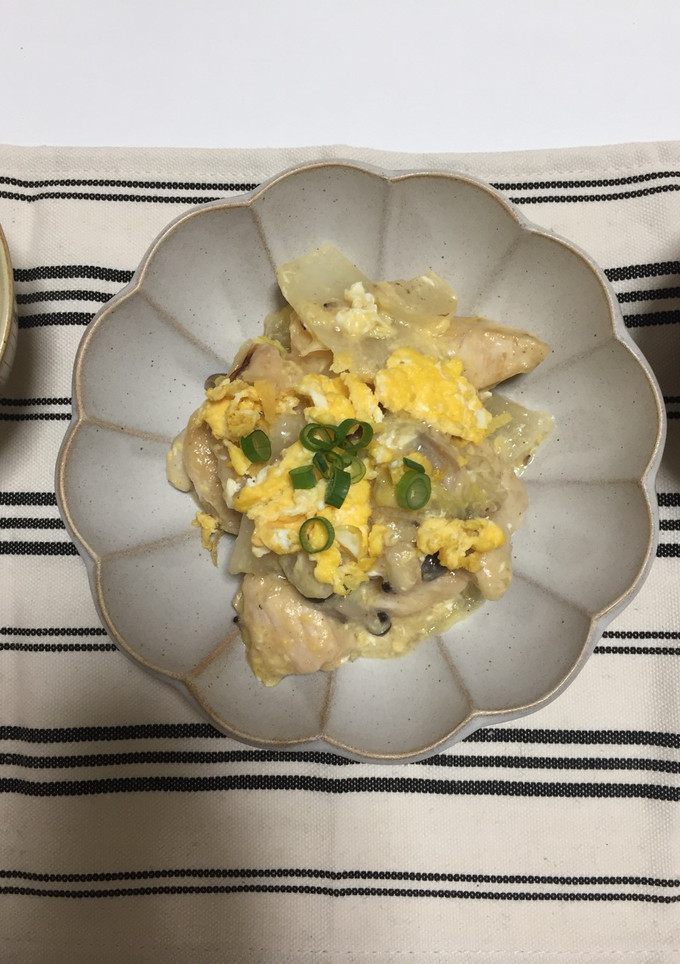 ささみと卵のトロ煮-レシピのメイン写真