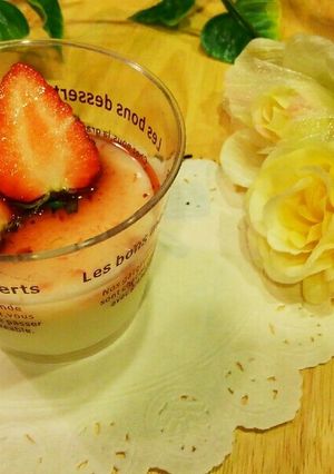 ぷるんぷるん牛乳プリン❤-レシピのメイン写真