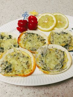 餃子の皮で♪超簡単♪パリパリしらすピザ-レシピのメイン写真