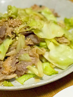 包丁要らず★味噌ゴマキャベツ炒め-レシピのメイン写真