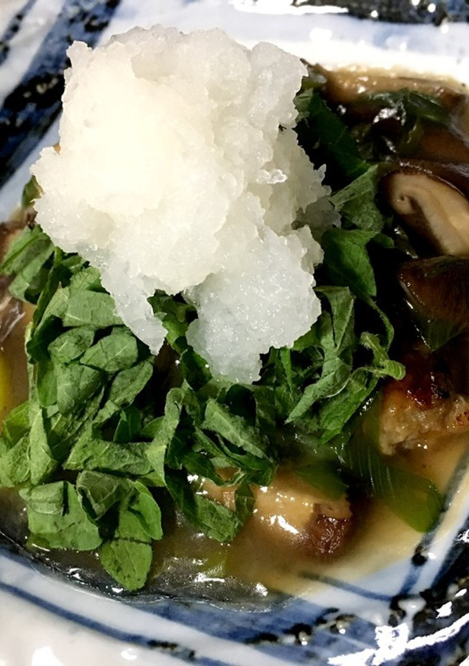 シソと椎茸の和風ハンバーグ-レシピのメイン写真