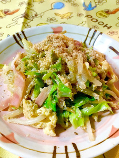 もやし達の卵炒め=オイマヨ味=節約対応✨-レシピのメイン写真