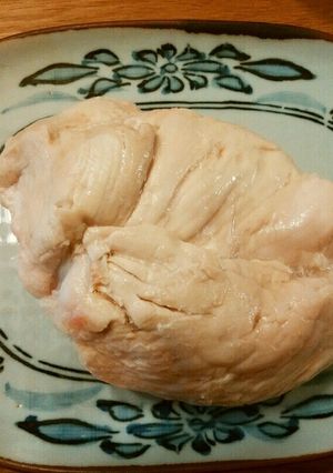 レンジで基本の茹で鶏-レシピのメイン写真