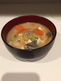 糀 甘酒を使った けんちん汁-レシピのメイン写真