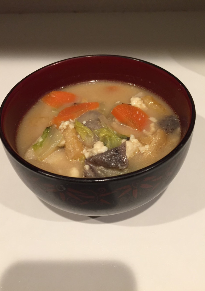 糀 甘酒を使った けんちん汁-レシピのメイン写真