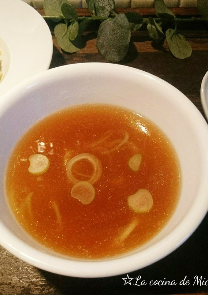 炒飯と飲みたい中華風スープ♡(覚え書き)-レシピのメイン写真