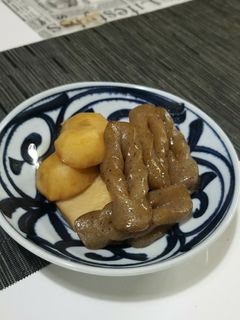 里芋とこんにゃくの煮物-レシピのメイン写真