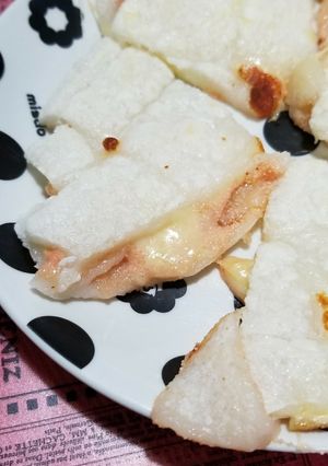 明太子チーズの餅サンド-レシピのメイン写真