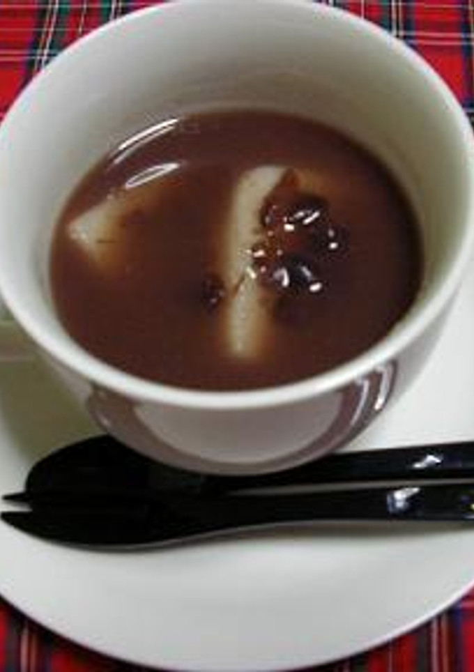 約1分のお手軽おしるこ♪-レシピのメイン写真