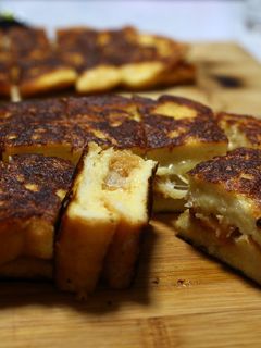 チキンとチーズのフレンチトーストサンド-レシピのメイン写真