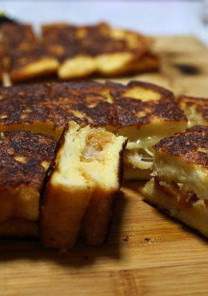 チキンとチーズのフレンチトーストサンド-レシピのメイン写真