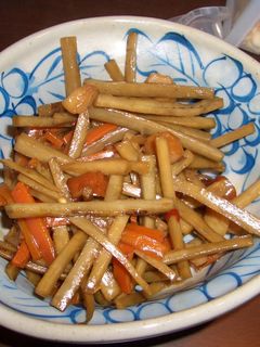 ご飯がすすむ!金平ごぼう-レシピのメイン写真