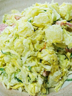 キャベツいっぱいのポテトサラダ-レシピのメイン写真