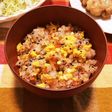 シャケフレークのまぜご飯