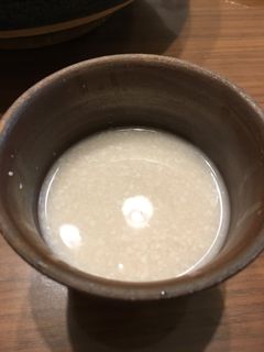 甘さ控えめ☆酒粕とみりんの甘酒-レシピのメイン写真