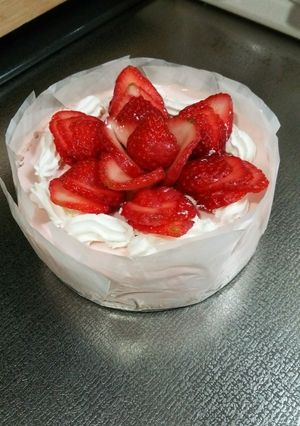 苺のレアチーズケーキ-レシピのメイン写真