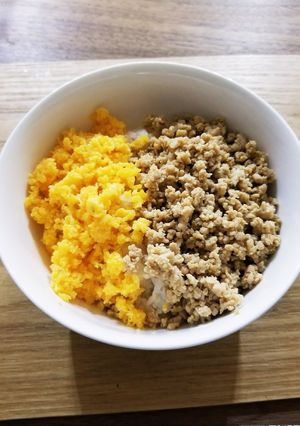 そぼろ丼（高野豆腐入り）-レシピのメイン写真