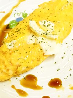 しょう油&発酵バター☆プレーンオムレツ-レシピのメイン写真