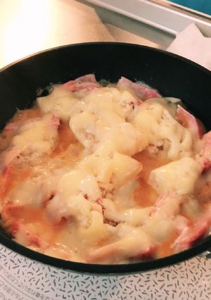 フライパンdeみそ大根チーズ焼き-レシピのメイン写真