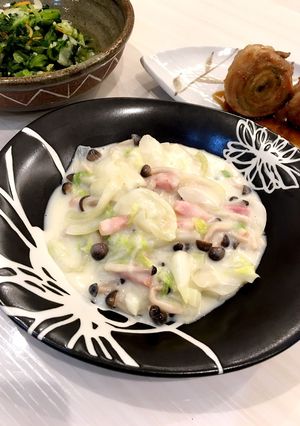 白菜のトロッとクリーム煮-レシピのメイン写真