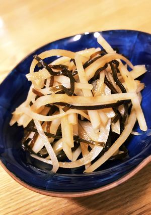 箸休めに最適☆じゃがいもの塩こんぶあえ-レシピのメイン写真